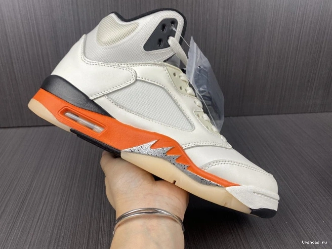 Orange Retro Air DC1060-100 Jordan 5 Total 1015